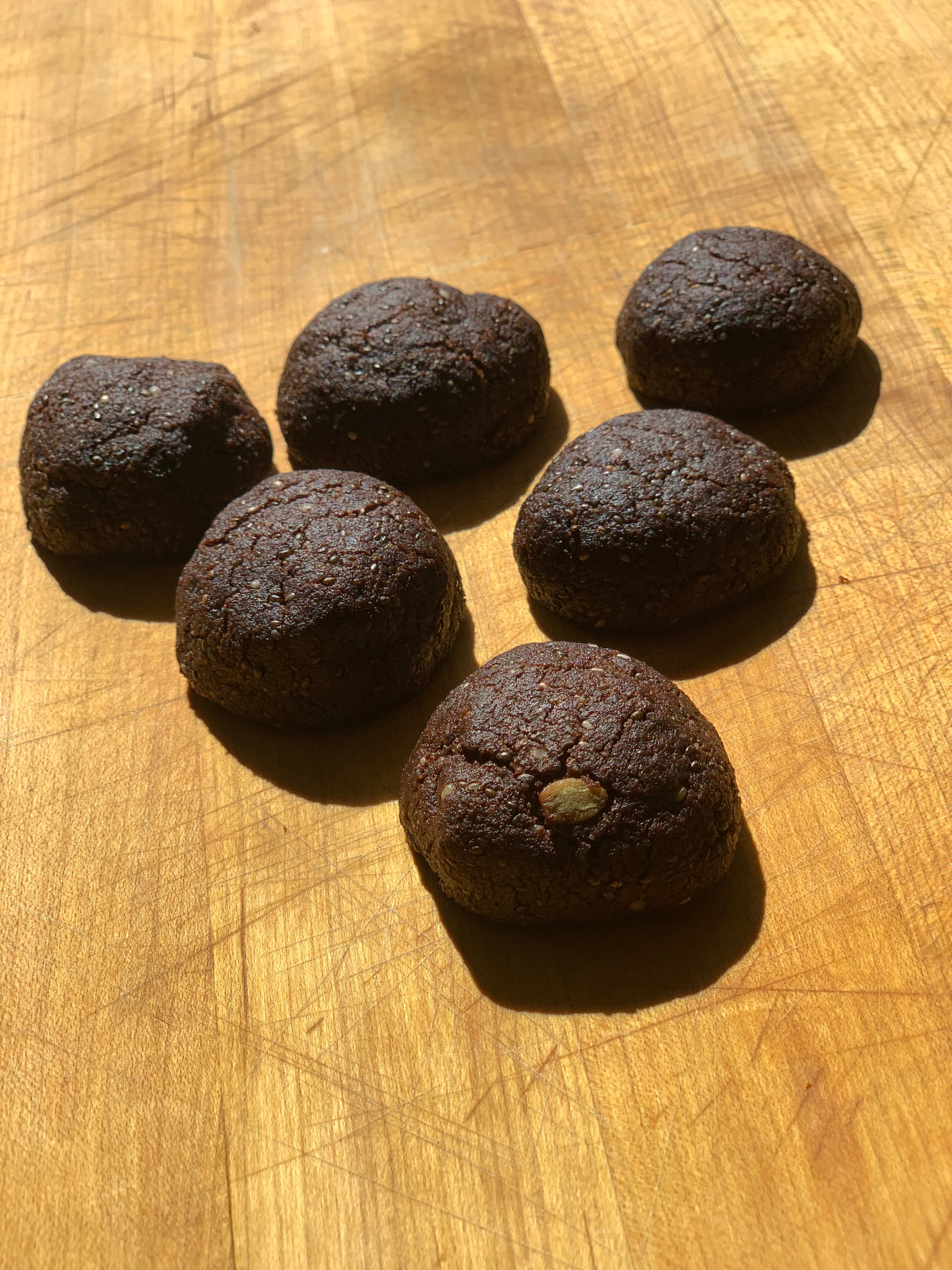 Salted Cocoa Cookie Bites
