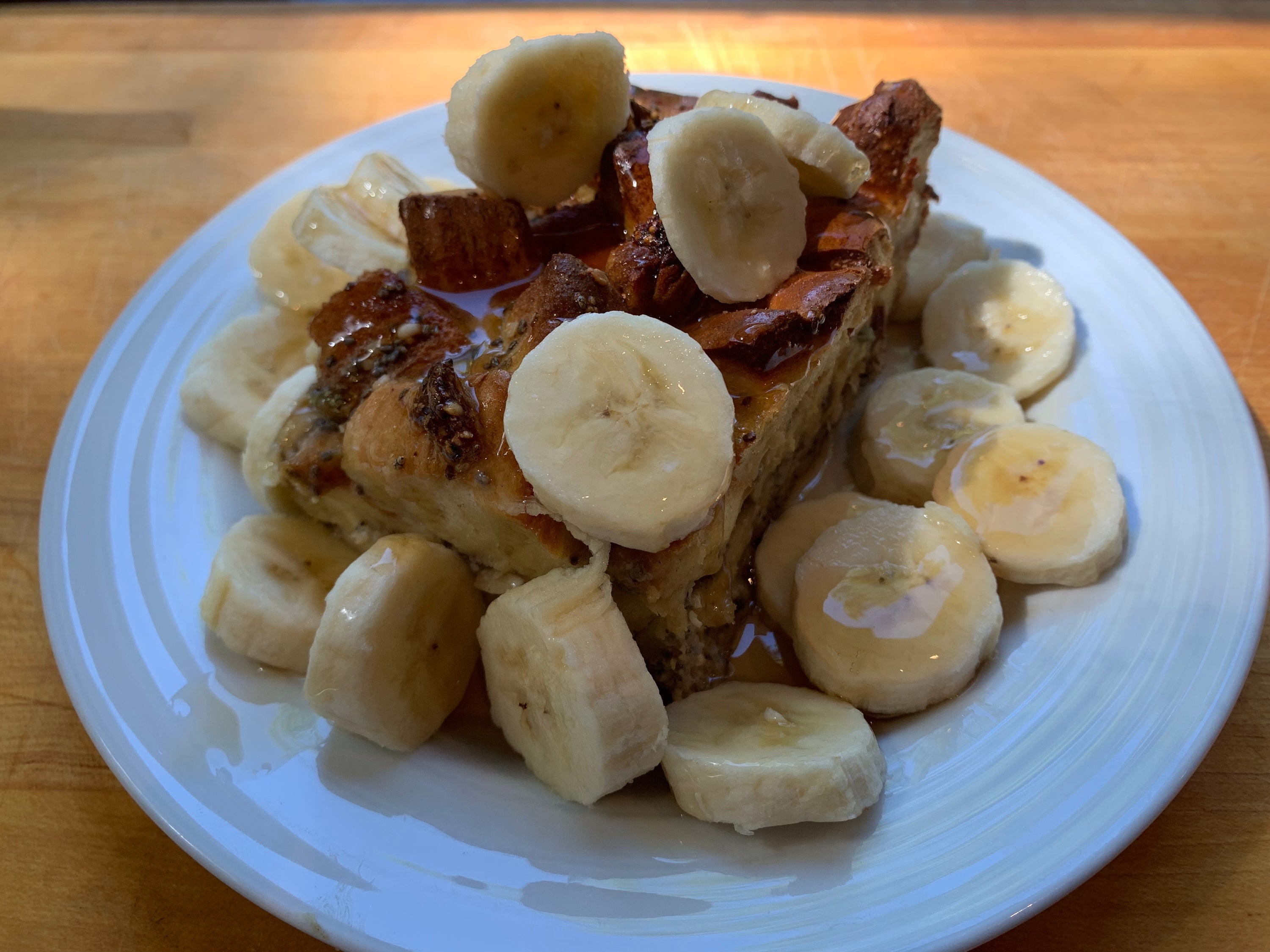 Banana Nut French Toast Casserole