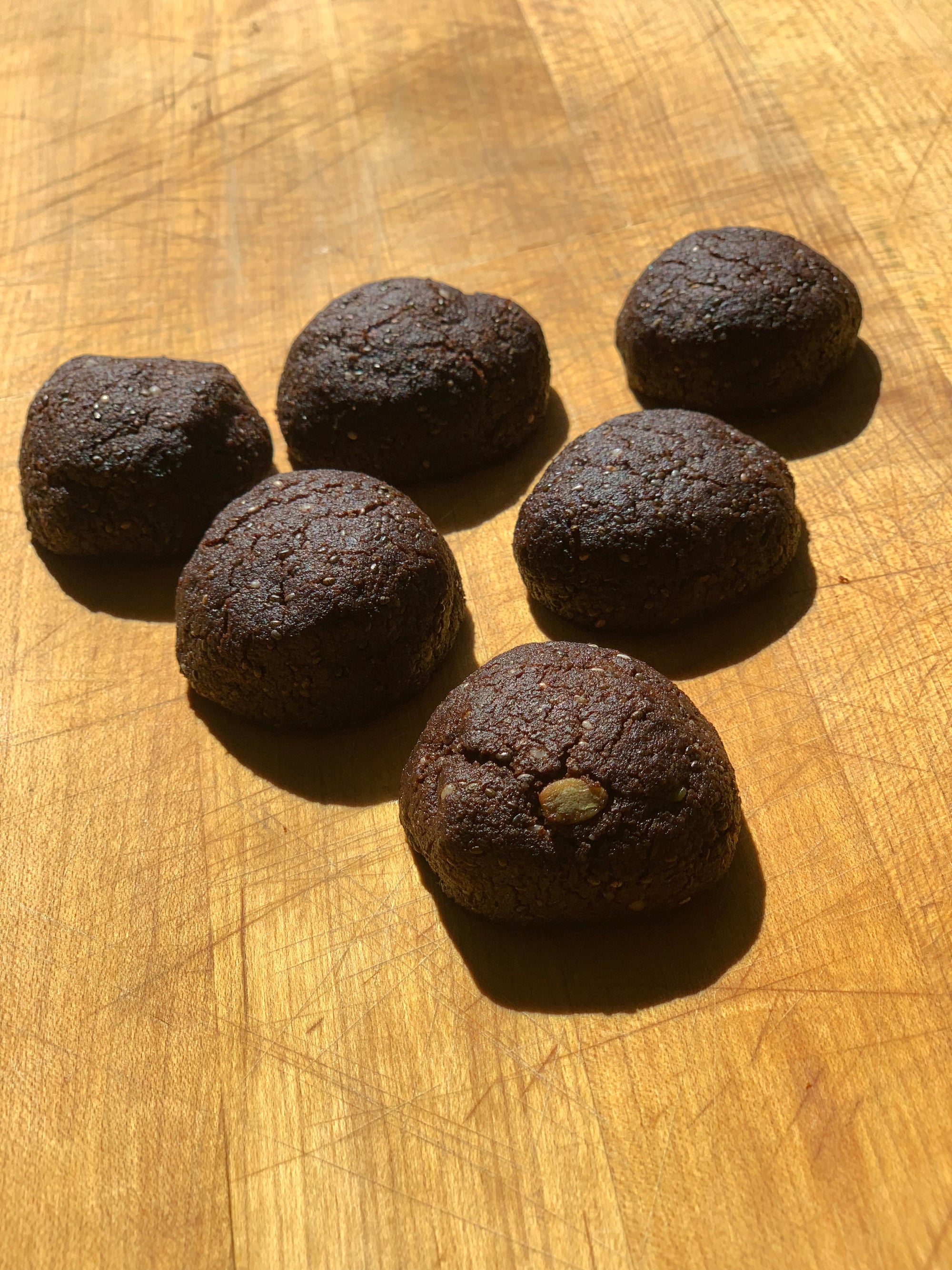 Salted Cocoa Cookie Bites