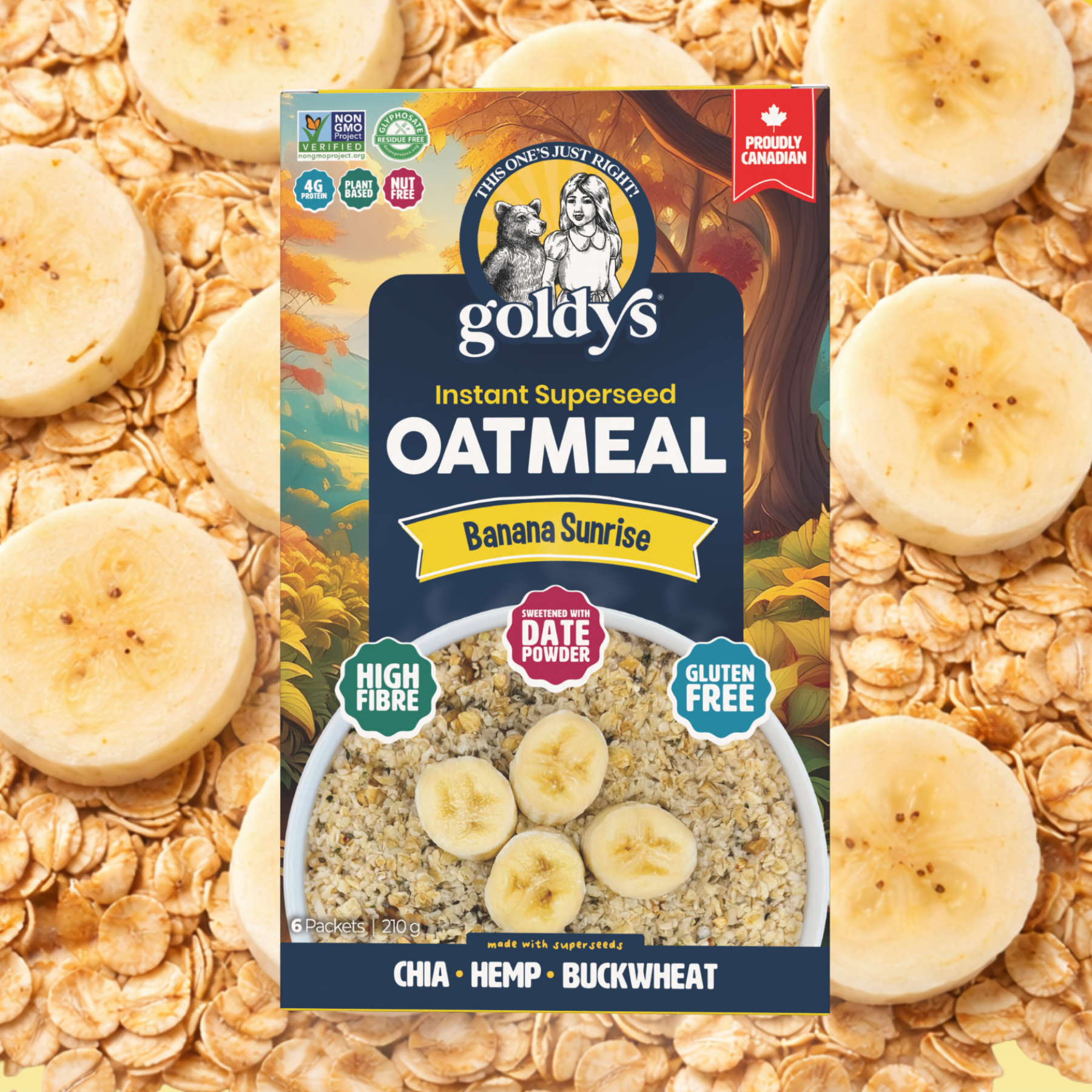 Banana Sunrise | Instant Oatmeal