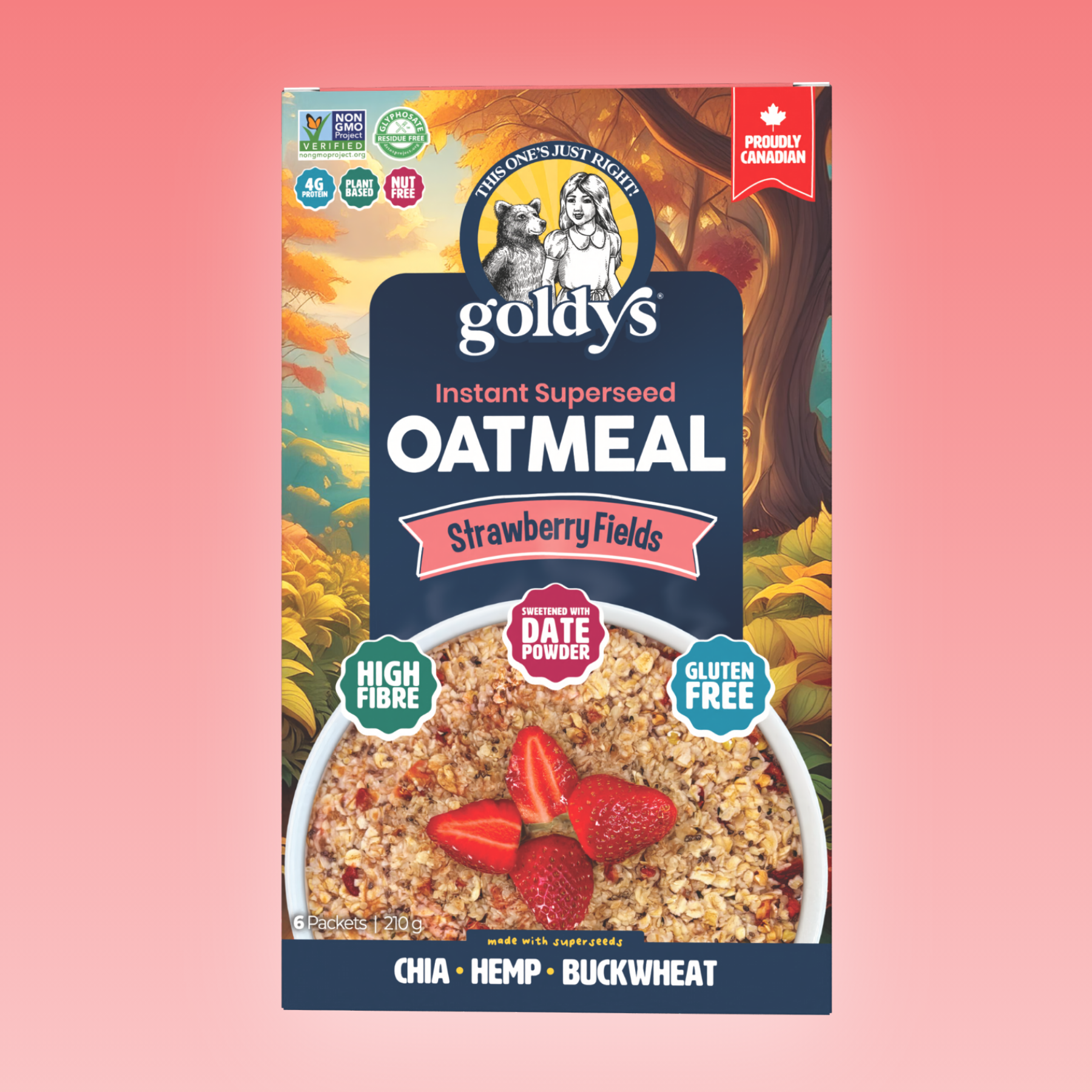 Strawberry Fields | Instant Oatmeal