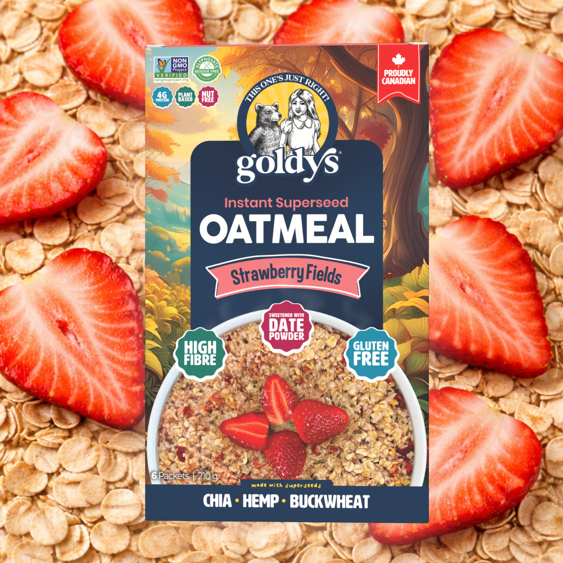 Strawberry Fields | Instant Oatmeal