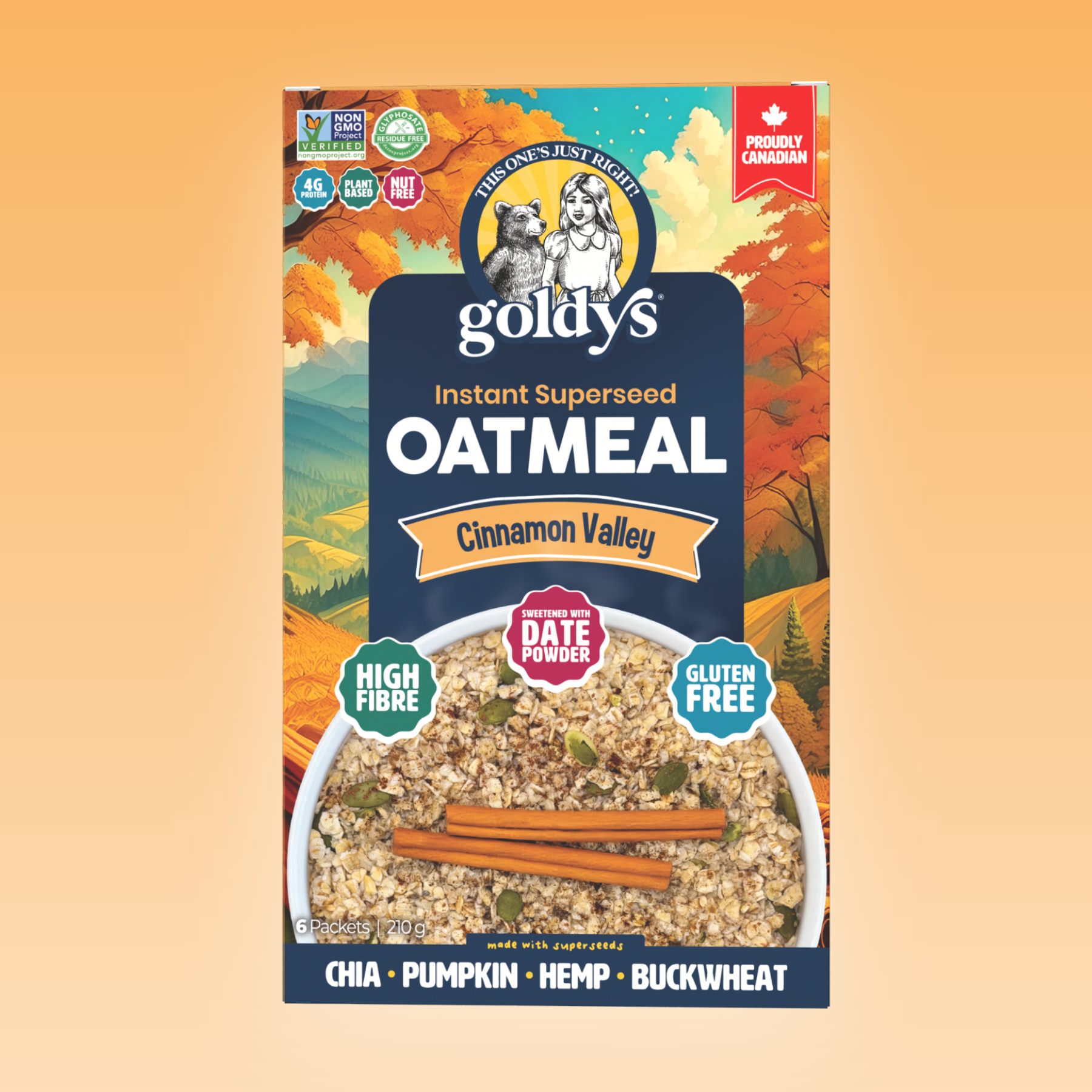 Cinnamon Valley | Instant Oatmeal