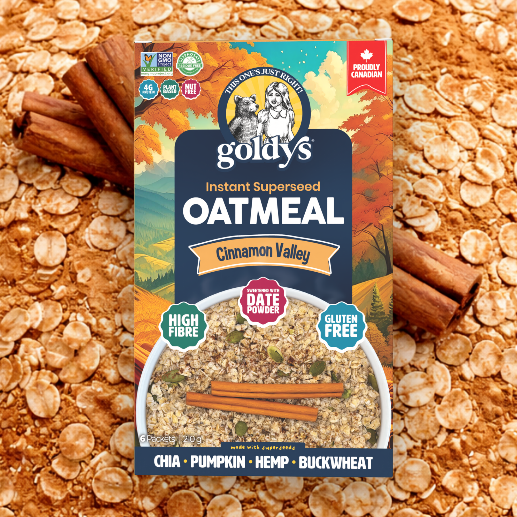 Cinnamon Valley | Instant Oatmeal