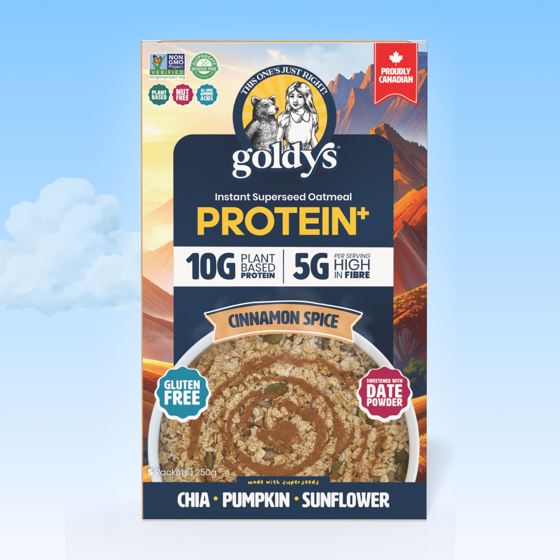 Cinnamon Spice | Protein+ Instant Oatmeal