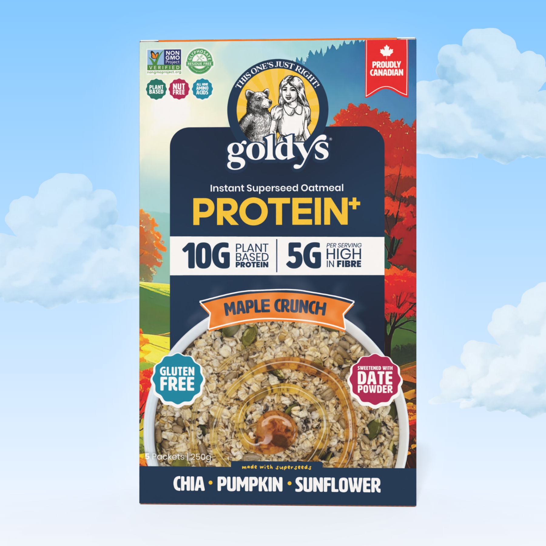 Maple Crunch | Protein+ Instant Oatmeal