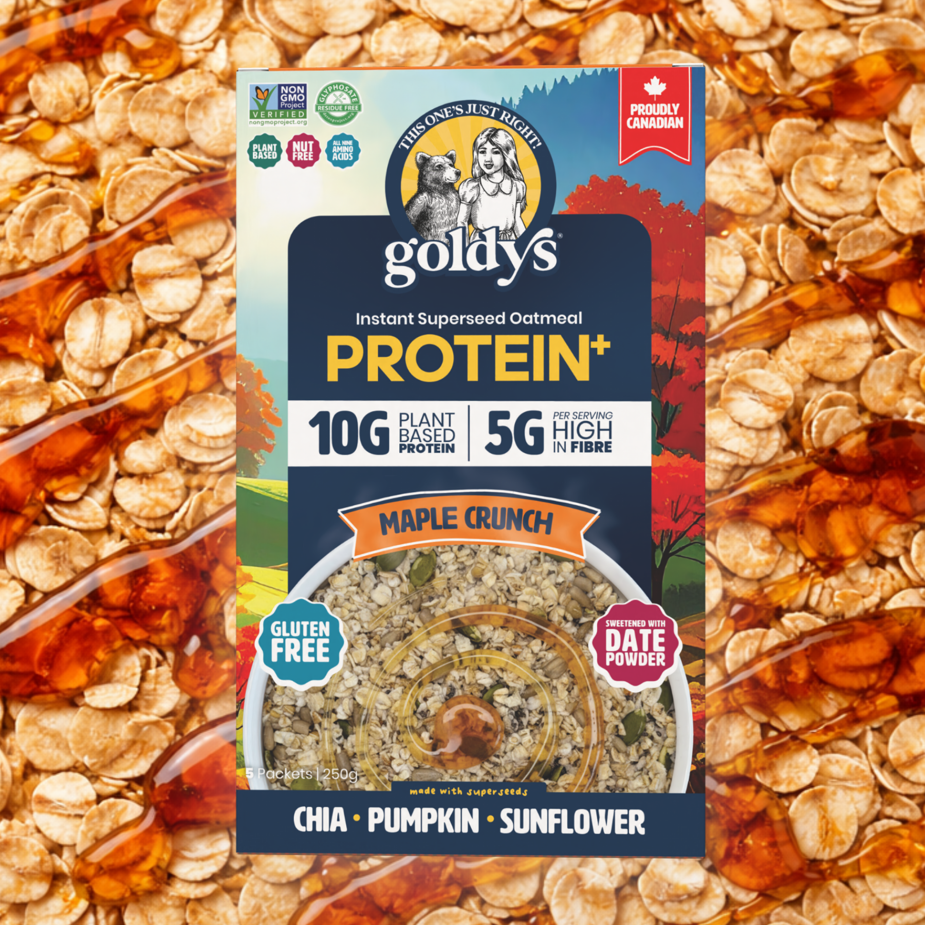 Maple Crunch | Protein+ Instant Oatmeal