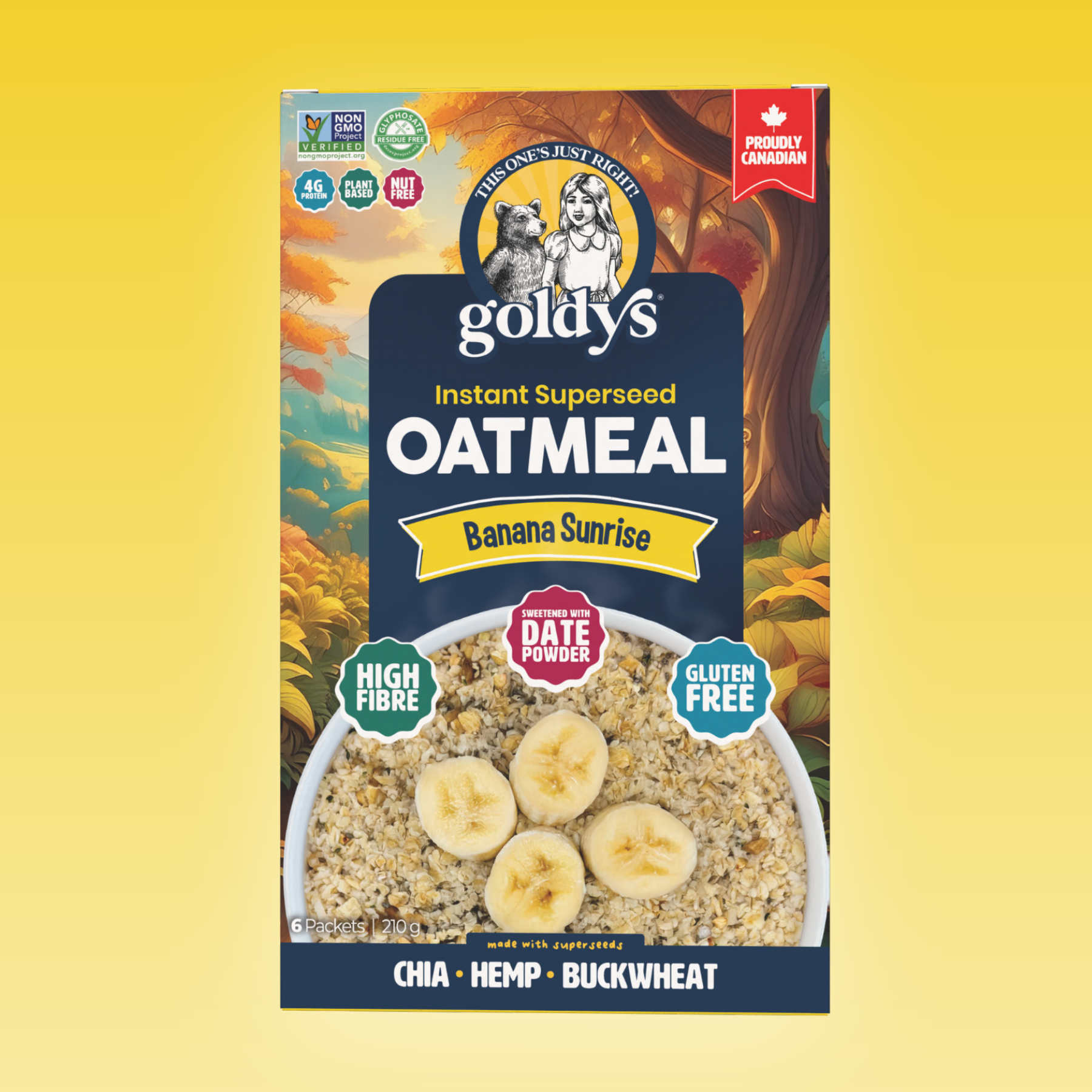 Banana Sunrise | Instant Oatmeal