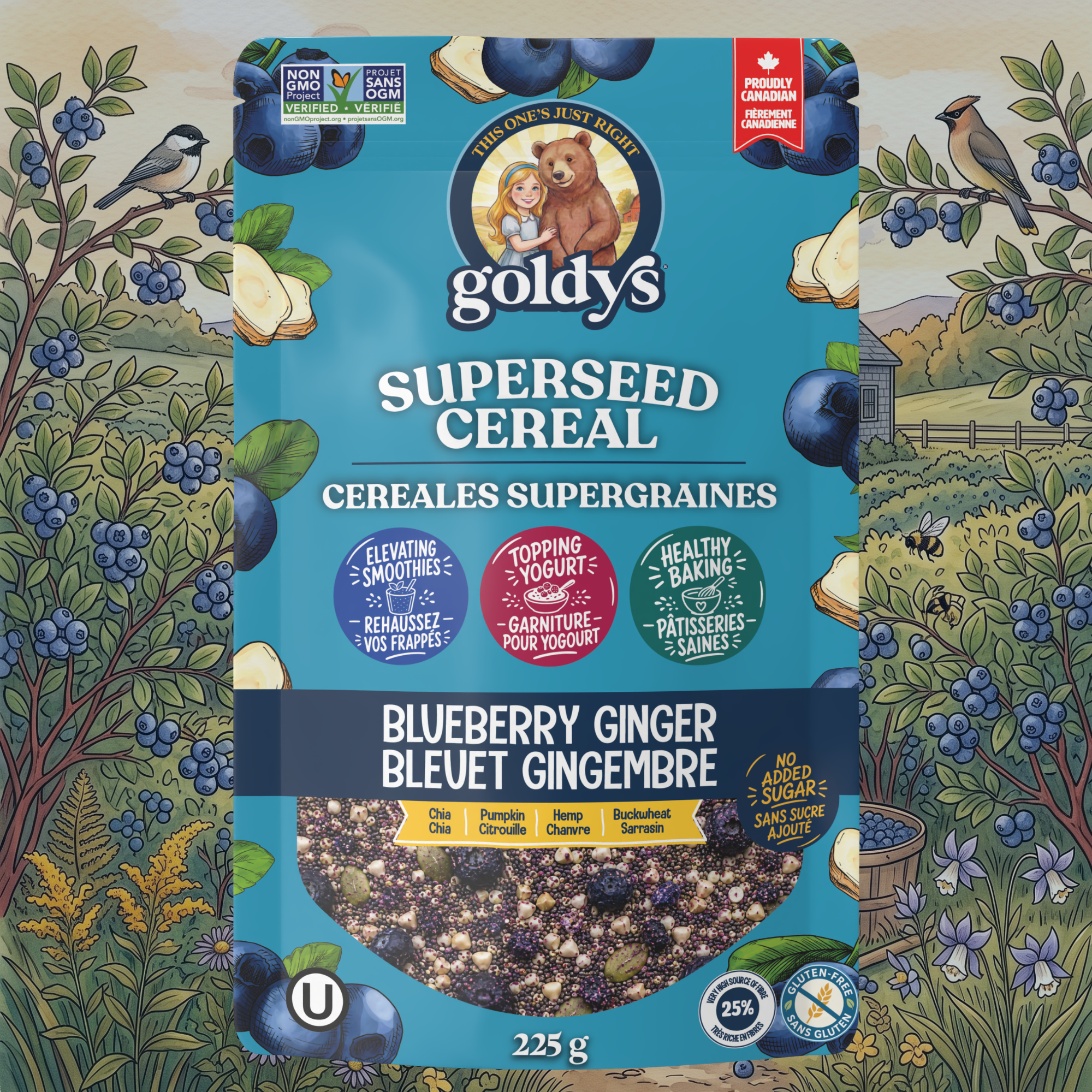 Blueberry Ginger | Superseed Blend