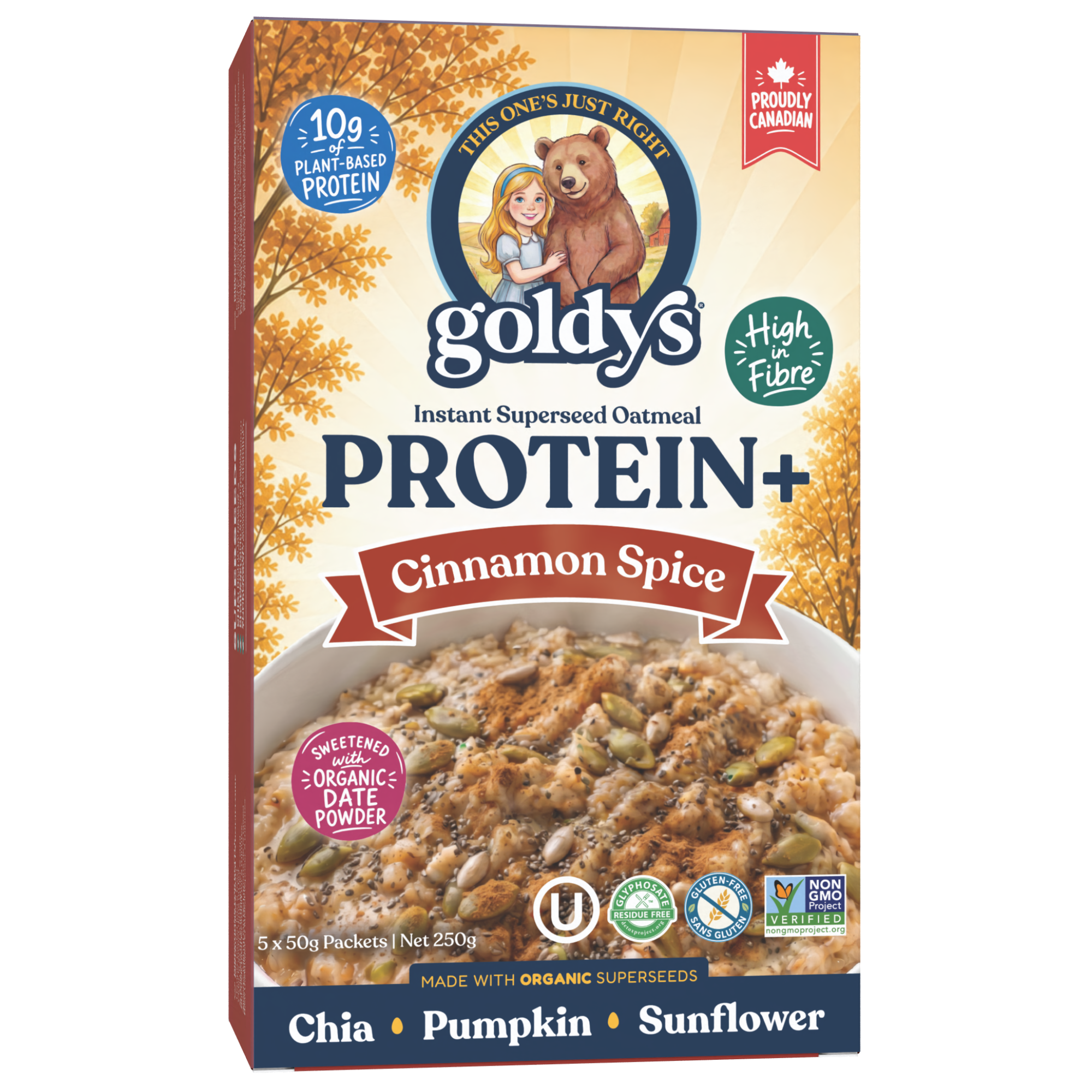 Cinnamon Spice | Protein+ Instant Oatmeal