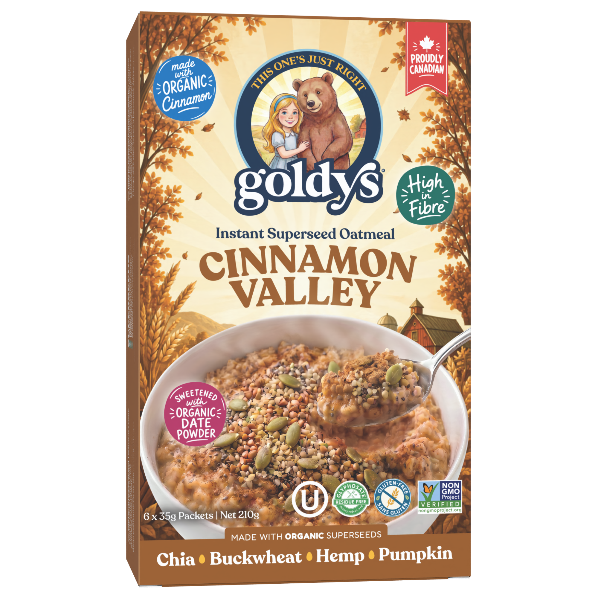 Cinnamon Valley | Instant Oatmeal