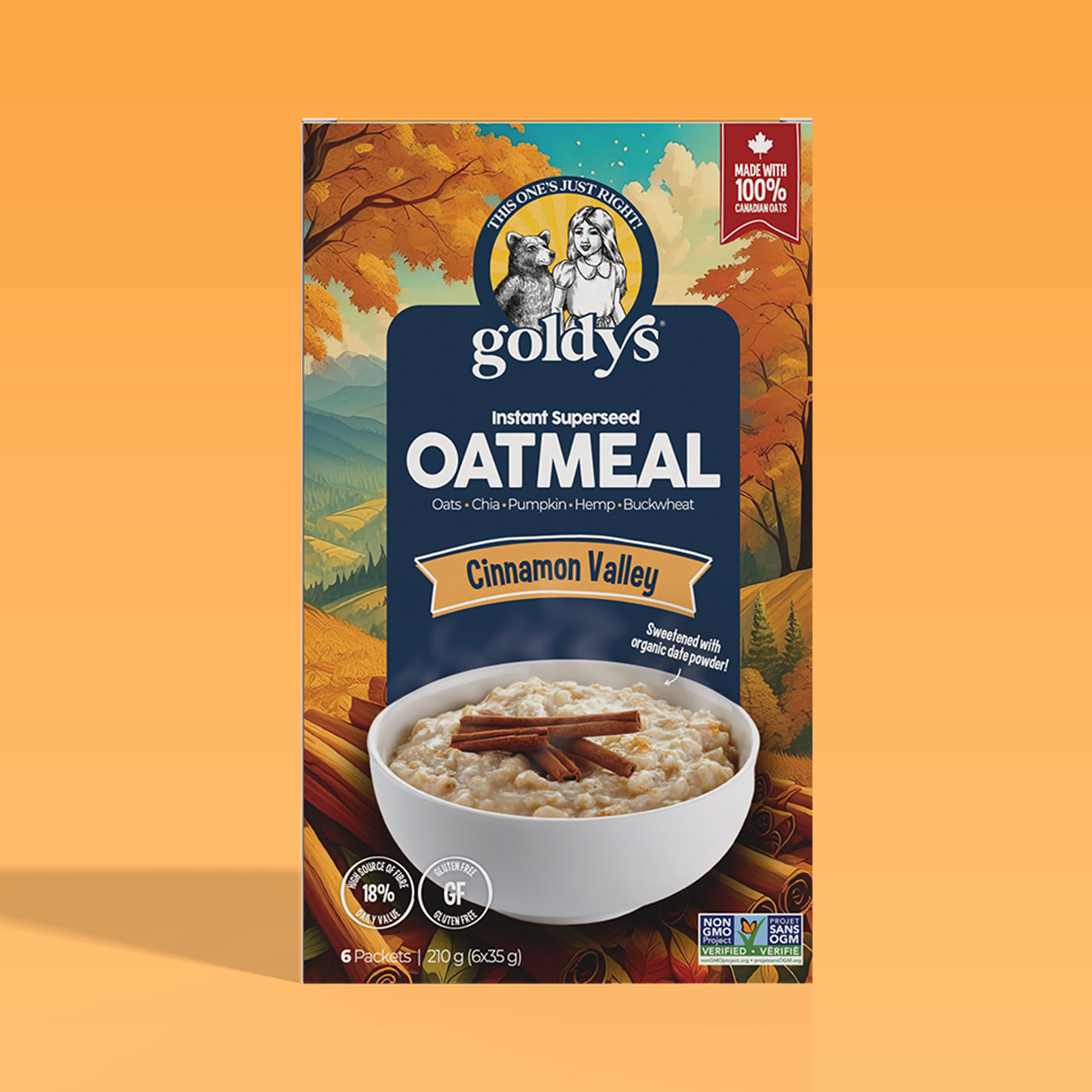 Cinnamon Valley | Instant Oatmeal