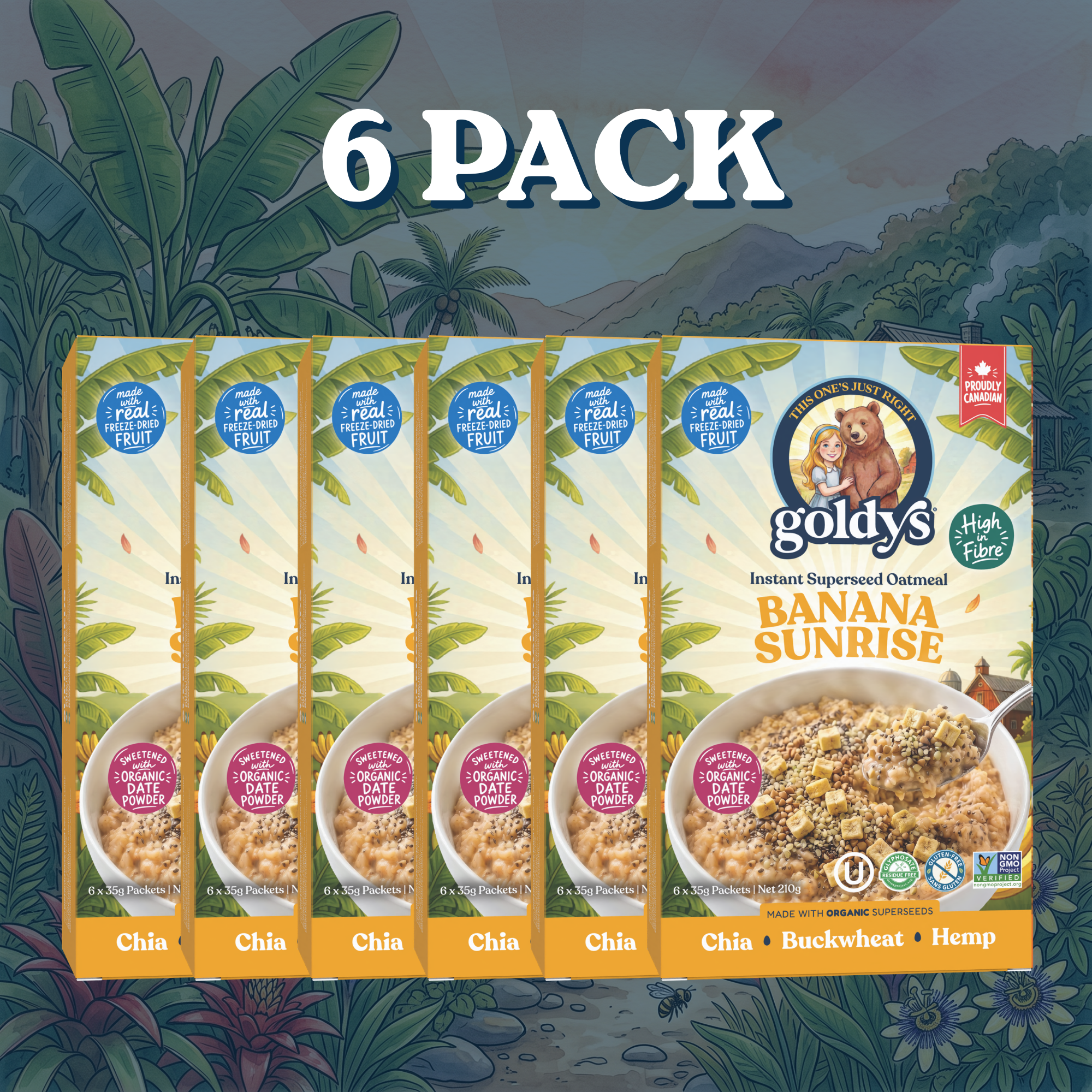 Banana Sunrise | Gruau instantané