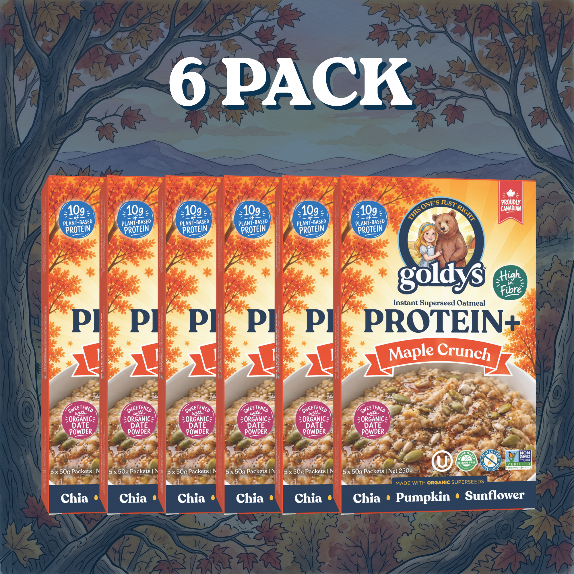 Maple Crunch | Protein+ Oatmeal