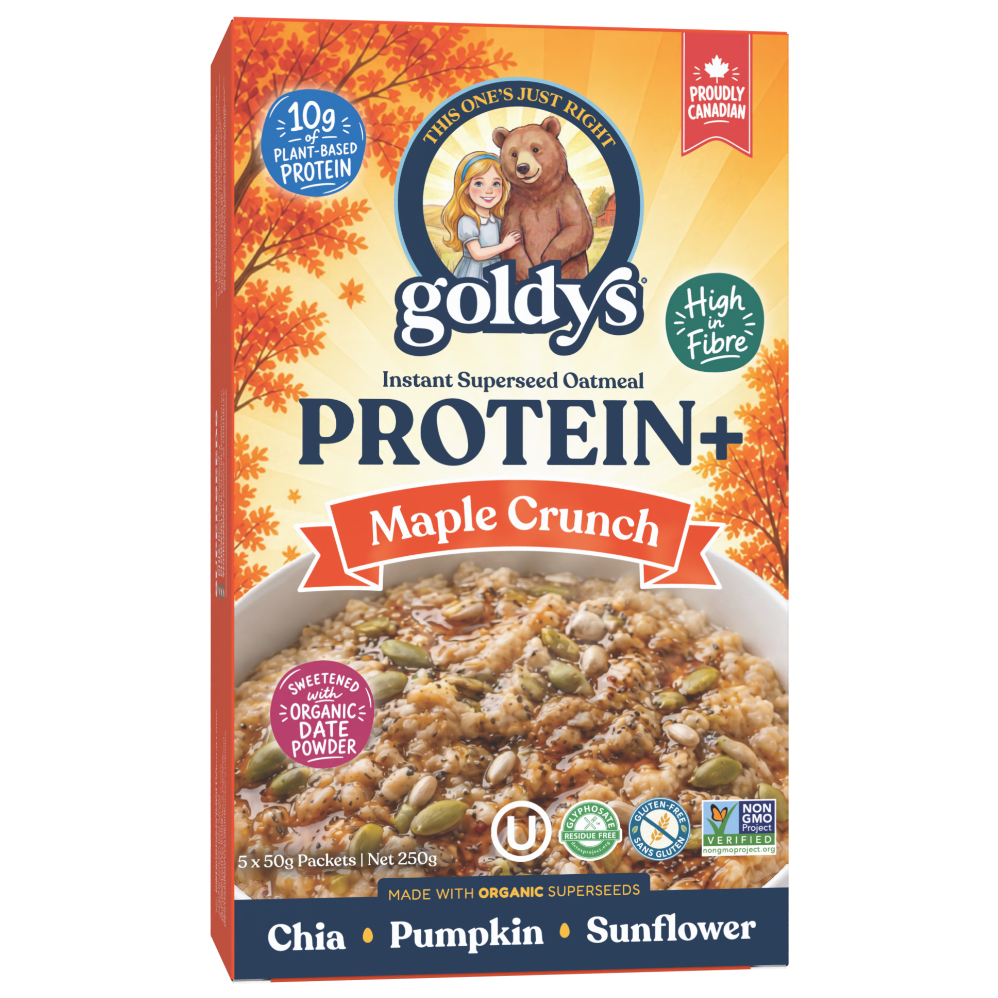 Maple Crunch | Protein+ Instant Oatmeal