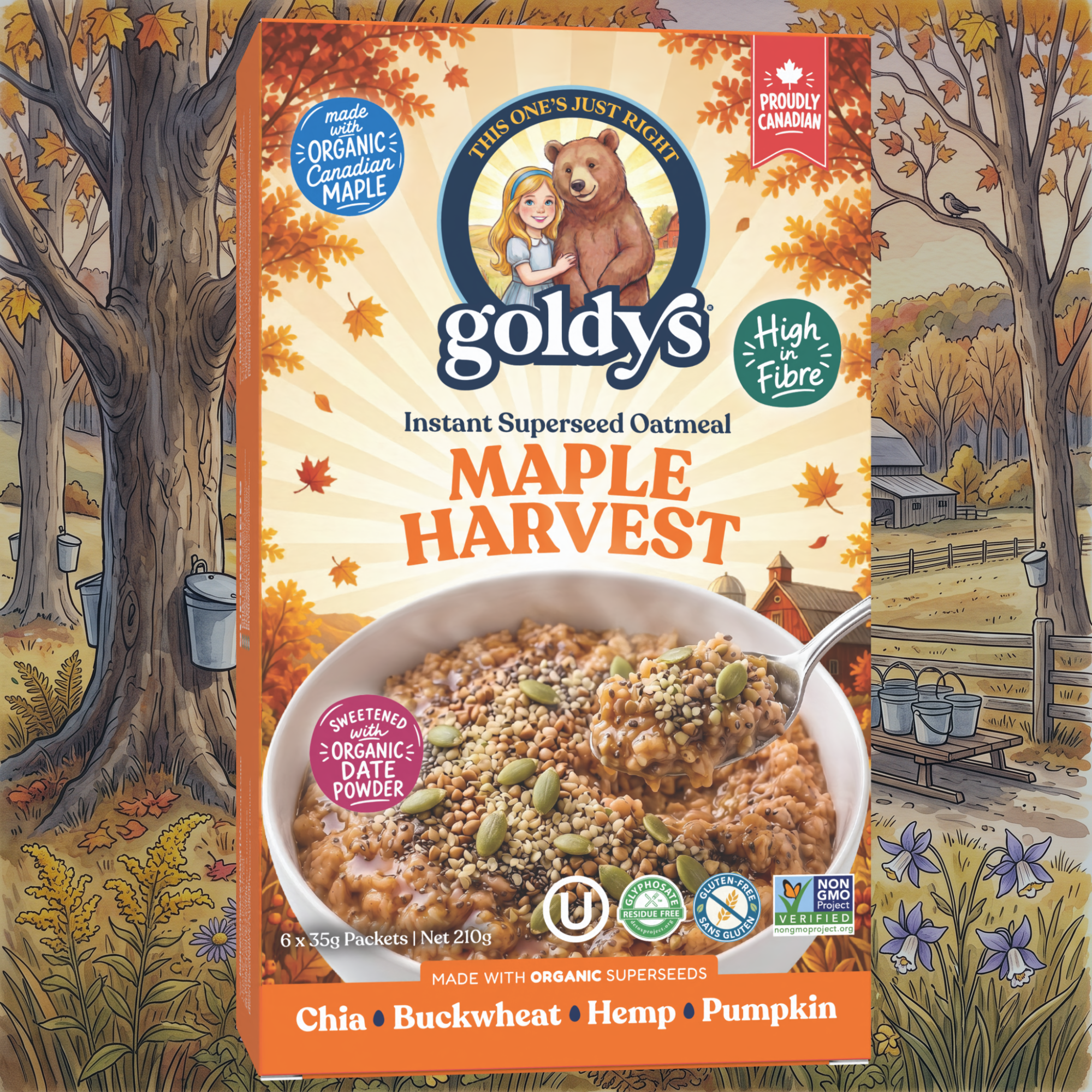 Maple Harvest | Instant Oatmeal