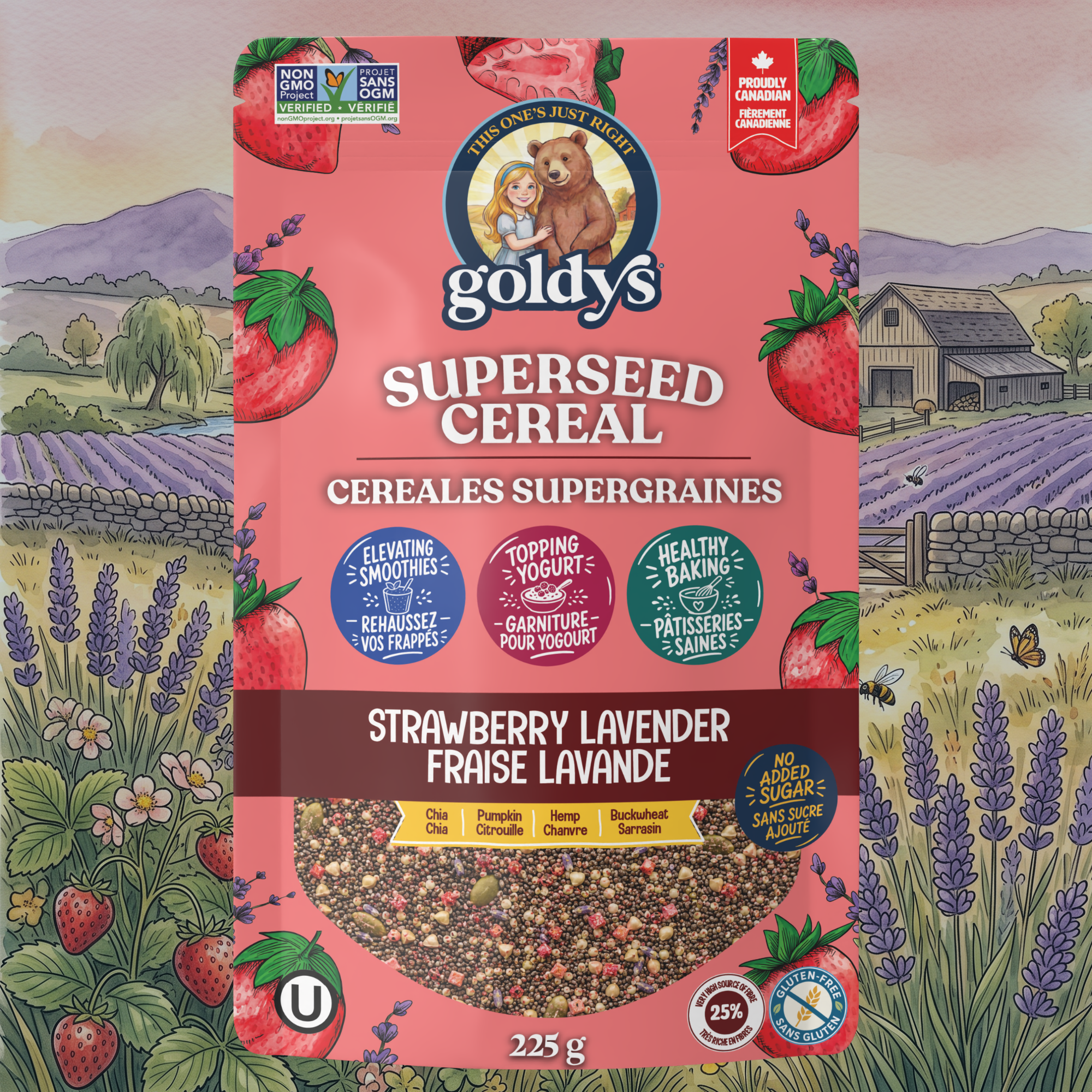 Strawberry Lavender | Superseed Blend