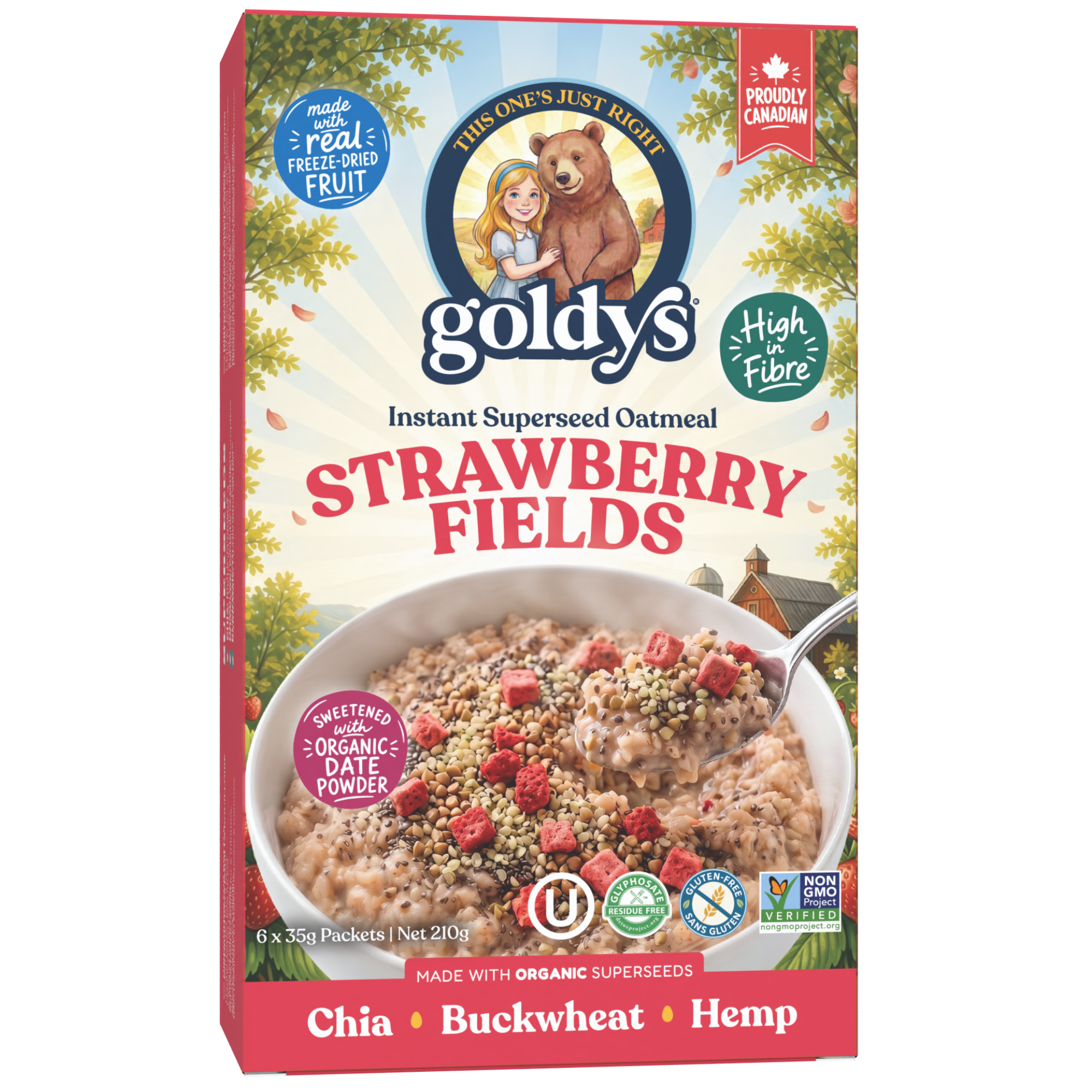 Strawberry Fields | Instant Oatmeal