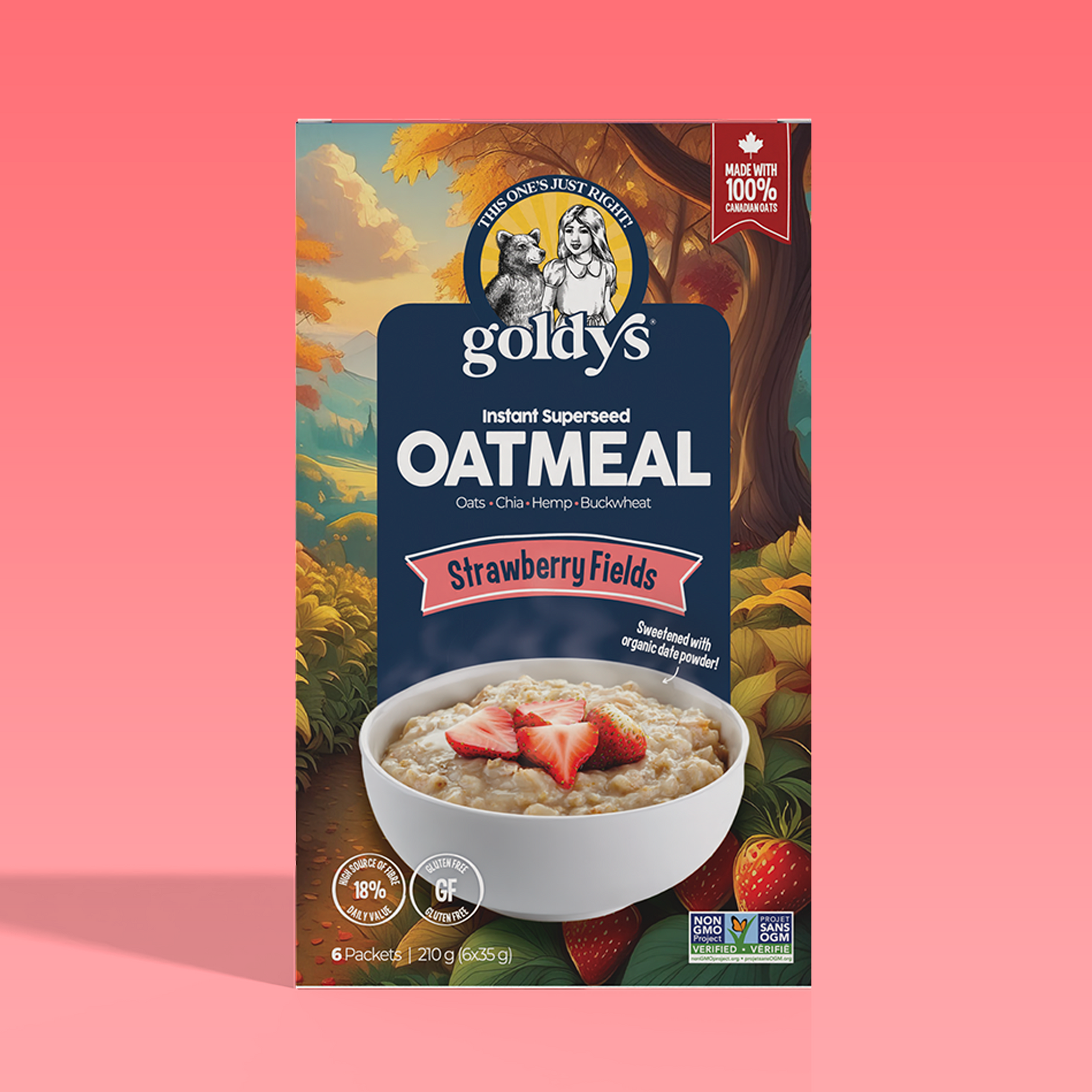 Strawberry Fields | Instant Oatmeal